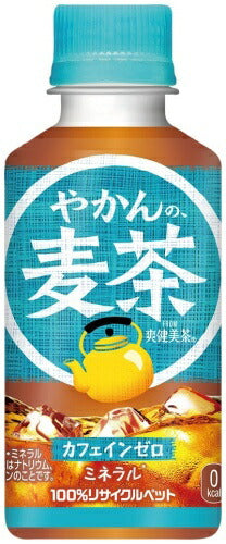 コカ・コーラ やかんの麦茶 from 爽健美茶 200ml ペットボトル 30本入 お茶 むぎ茶 カフェインゼロ