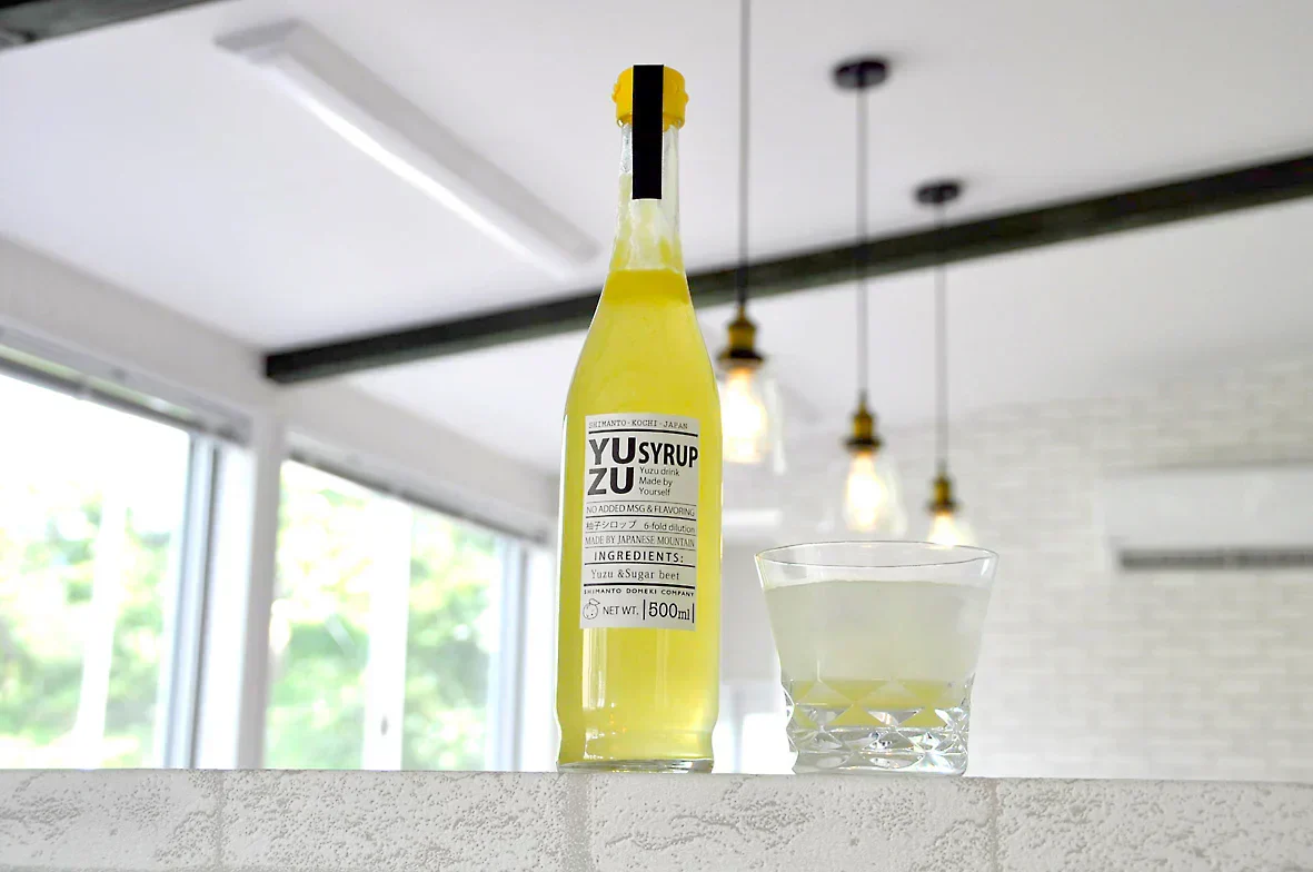 無添加・無香料　Concentrated Yuzu drink ［高知の柚子ドリンク］6倍希釈