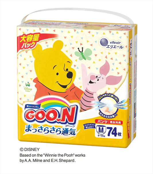 【カートアップNG】【1枚あたり19.5円】 Мサイズ 大王製紙 グーン まっさらさら通気 パンツタイプ