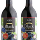 【送料無料】長野県 アルプス あずさワイン酸化防止剤無添加 ブラック 甘口 720ml×2本【本州(一部地域を除く)は送料無料】