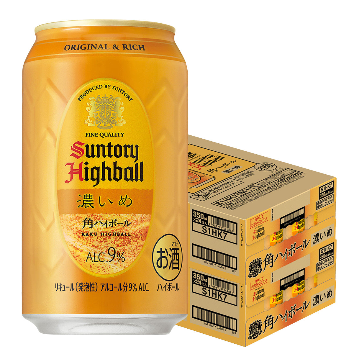 サントリー 角ハイボール 濃いめ 350ml×2ケース/48本