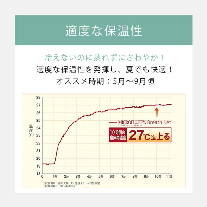 【シングル ベージュ】正規品 テイジン 肌掛け布団 マイクロフラッフィー シングル ダブル / 春夏 羽毛のような軽さ 軽い布団 ほこりが出にくい 布団 洗える 丸洗い 吸湿 放湿 快眠 / ギフト プレゼント 父の日 母の日 新生活 引越し祝い 新居祝い