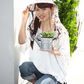 【ピンク×ホワイト】虫よけ 帽子 花柄 レディース 虫よけレースハット  UVカット 農作業 ガーデニング