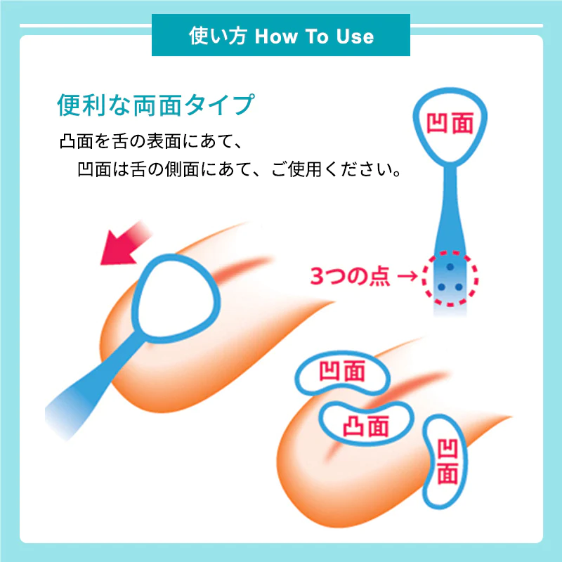 舌ブラシ w-1 舌クリーナー ダブルワン 3本セット 舌磨き 口臭ケア 口臭予防 口臭対策 高性能 スムーザー 歯科専売品 シキエン SHIKIEN  ネコポスでお届け