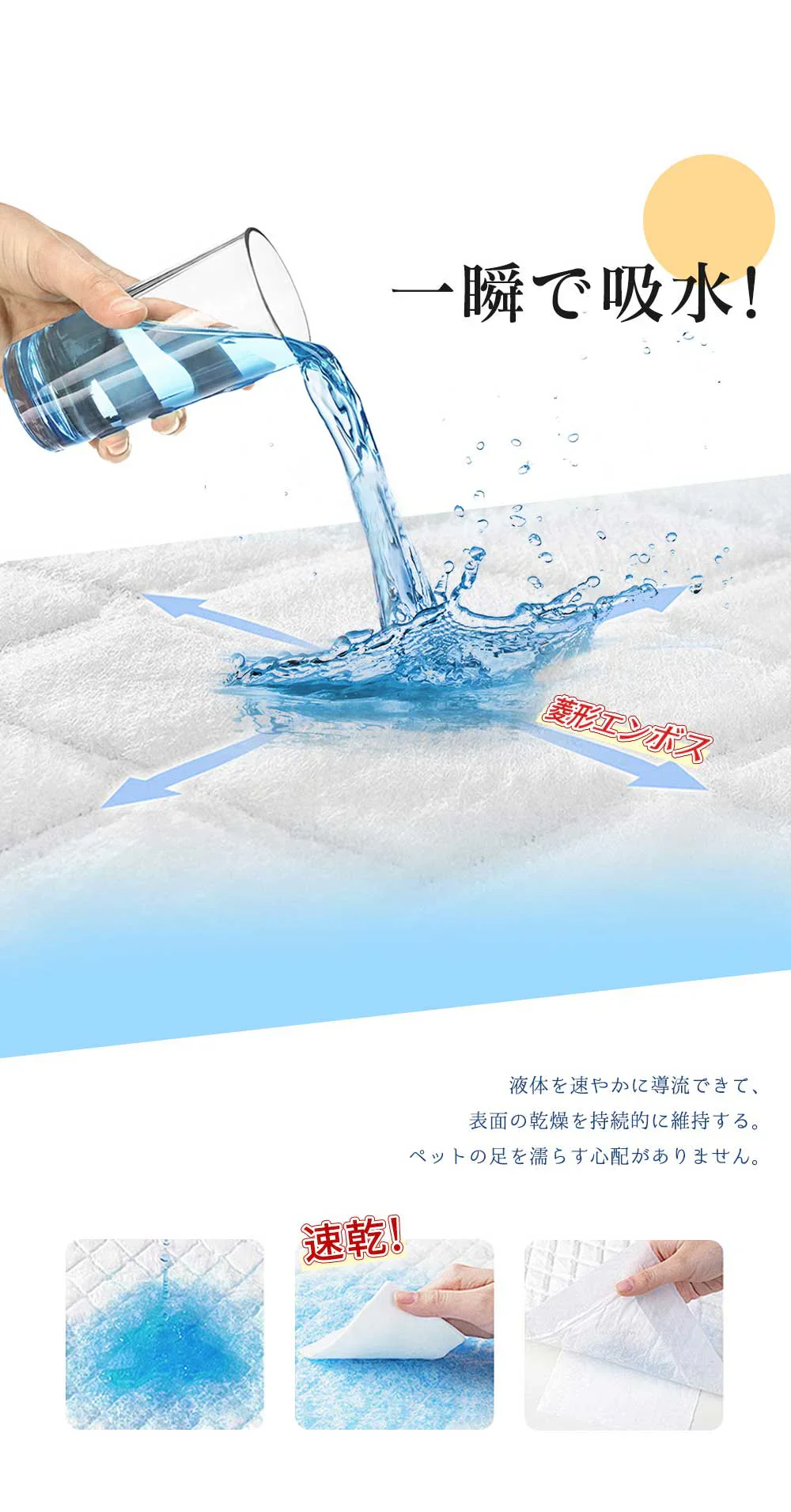【高吸水性&漏れ防止】＼ スーパーワイド 160枚 ／ペットシーツ トイレシーツ 大判 犬 猫 トイレシート ペットシーツ 超吸水 ペットシーツ 使い捨て ペットシーツ 超吸水力 漏れ防止 防臭効果 高吸収ポリマー ペットシート トイレシート 大容量 猫 トイレ シーツ シート ペットシーツ スーパーワイド