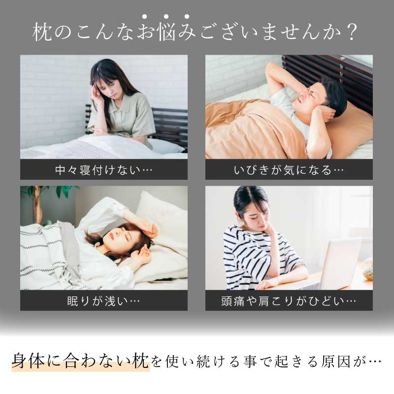 【オリジナルA　ネイビー　50×30cm】低反発枕 まくら 低い 肩こり 首こり ストレートネック 女性 男性 肩 首 痛み 横向き寝 低め 30×50 34×62 快眠枕 睡眠枕 頭痛 解消 頚椎安定型 いびき 防止 めまい マクラ 安眠 新生活 プレゼント
