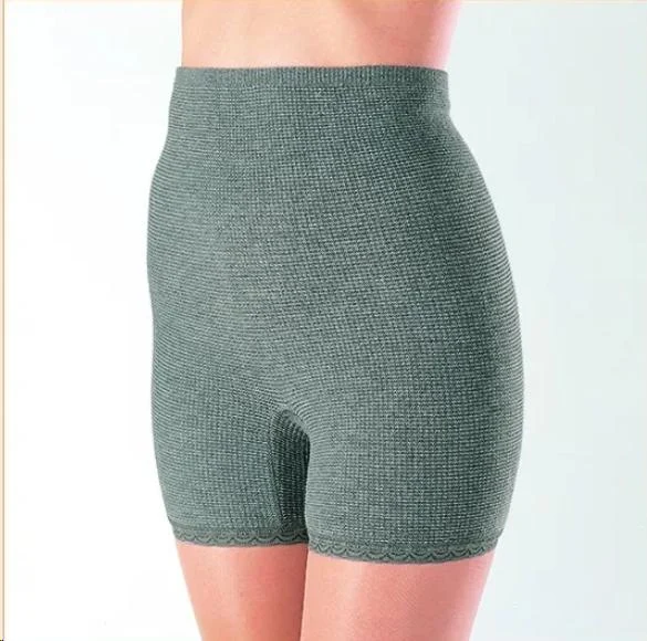 インナーパンツ 遠赤効果 あったかい レディース EM-X備長炭 のびのびパンツ 3分丈 女性用