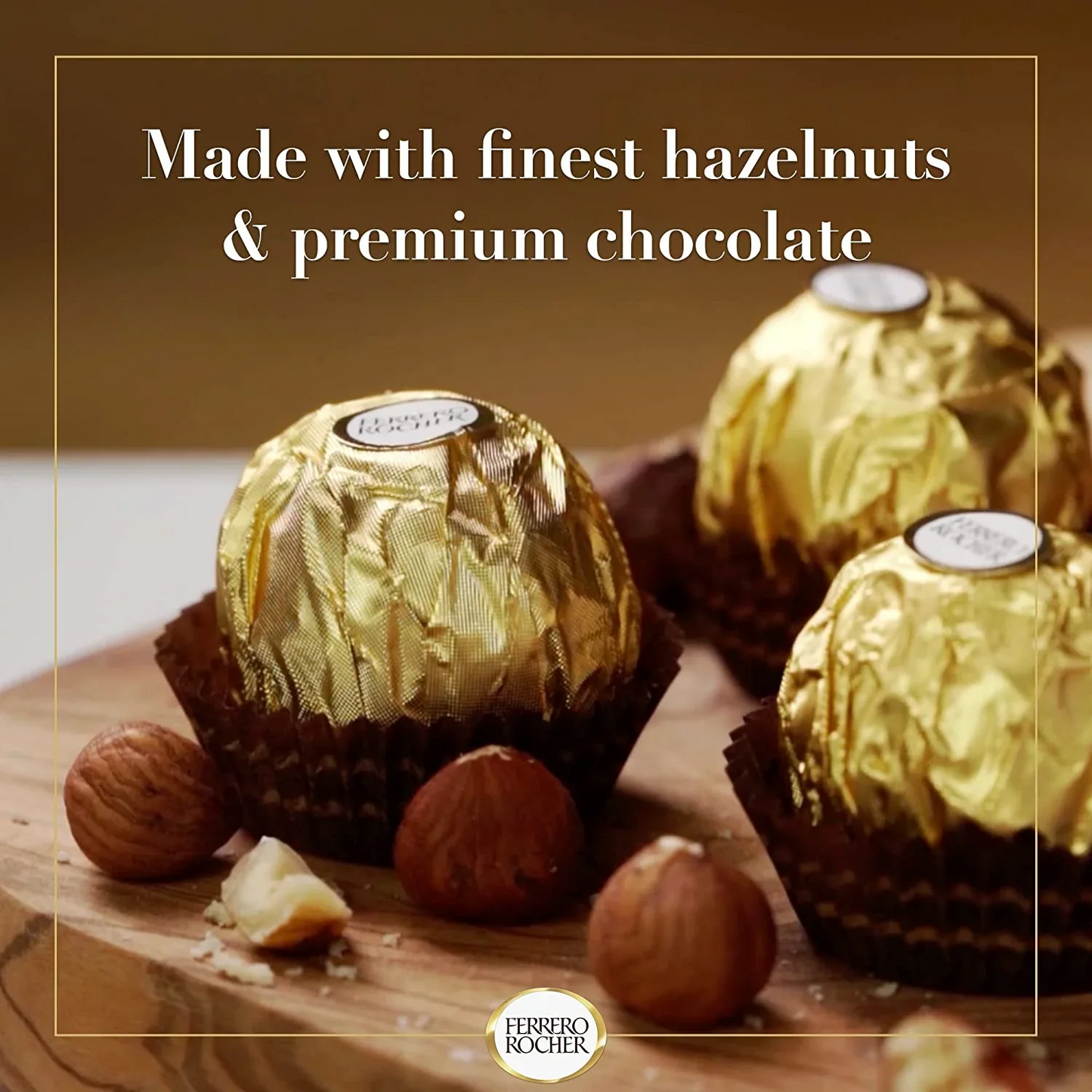 フェレロ ロシェ(FERRERO ROCHER) T-30 チョコレート 30個入り　個包装　バレンタイン　義理チョコ ギフト