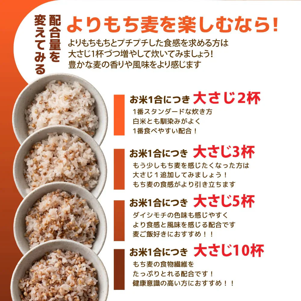 雑穀 雑穀米 国産 もち麦 400g お試しサイズ 無添加 無着色 送料無料 ダイシモチムギ