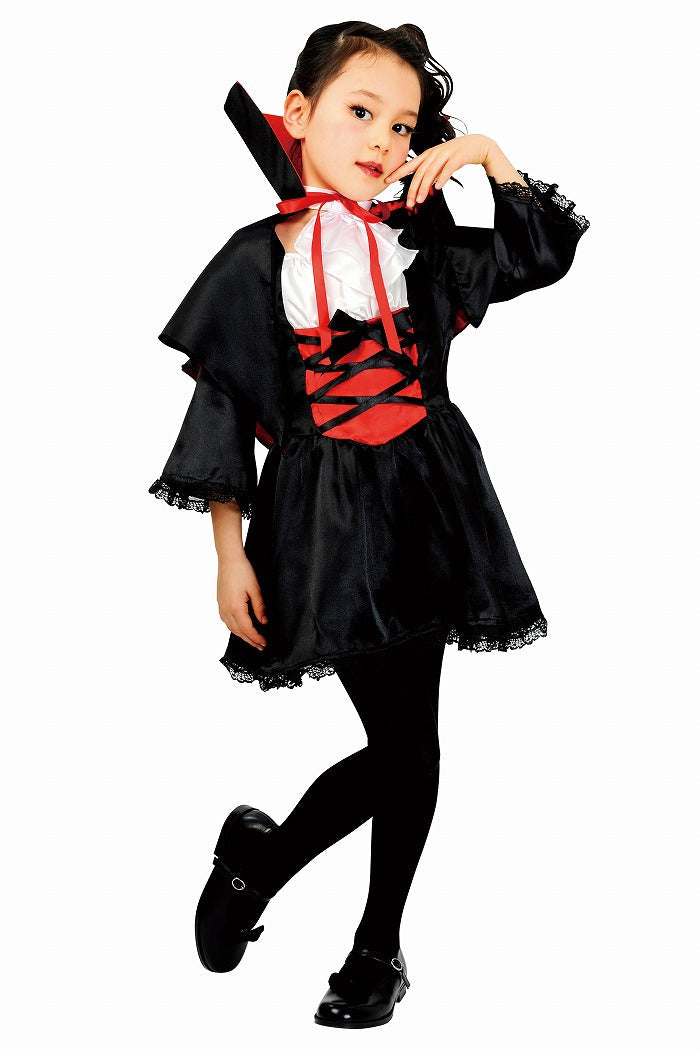 キューティーヴァンパイアキッズ 140 コスプレ 衣装 ハロウィン キッズ【送料無料】