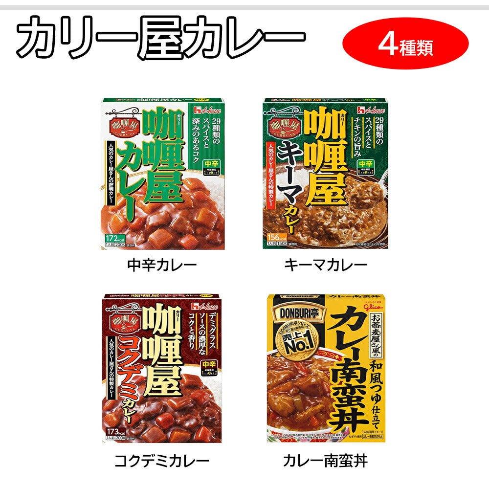 【3人シェア買いでお得】どんぶり亭 金のどんぶり カリー屋カレー 12食 詰め合わせ セット +薬味セット付【当店オススメ】