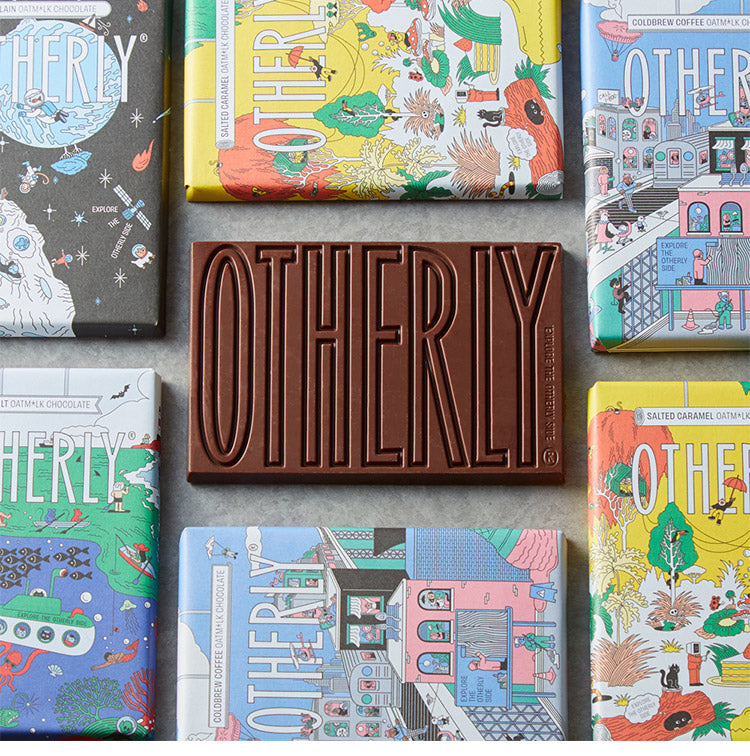 (プレーン)OTHERLY オザーリー オーツミルクチョコレート ビーガン ヴィーガン バレンタイン ホワイトデー 板チョコ お菓子 おしゃれ【メール便配送】