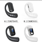 【左右耳兼用】ワイヤレスイヤホン 片耳 bluetooth5.4 180度回転 耳掛け式 IPX6防水 Hi-Fi高音質 ブルートゥースイヤホン type-C充電 耳を塞がない LED電力表示 快適 iPhone/Android適用 ハンズフリー w677C(ブラックpro)