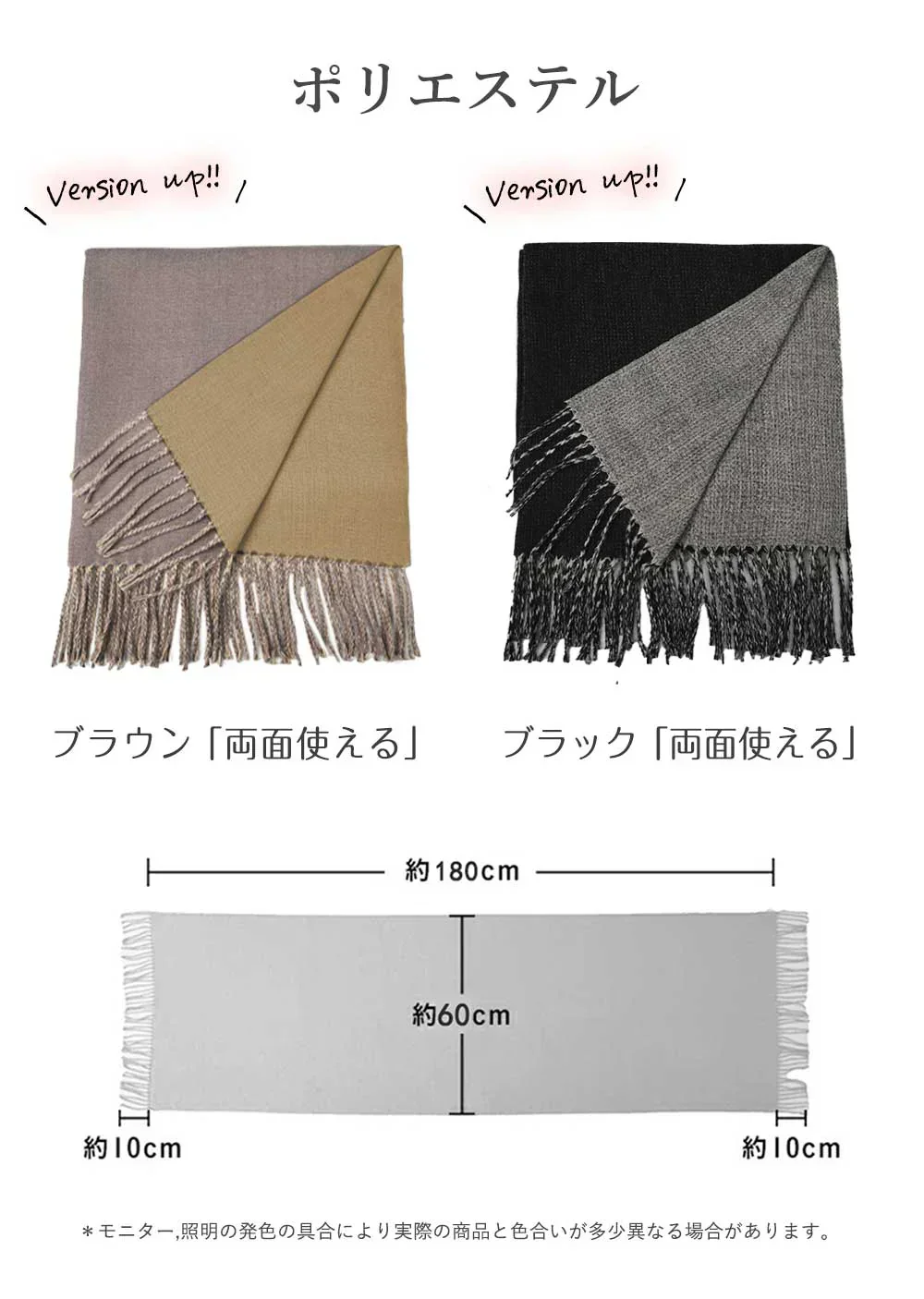 【2024新品】＼ チェックグレージュ／マフラー 厚手 大判ルーシーストール マフラー レディース ネックウォーマー ブロックチェック 大判 フリンジ レディース マフラー メンズ ふんわり アクリル ストール ポリエステル マフラー かわいい 暖かい 厚手 ストール 友達 母 ギフト