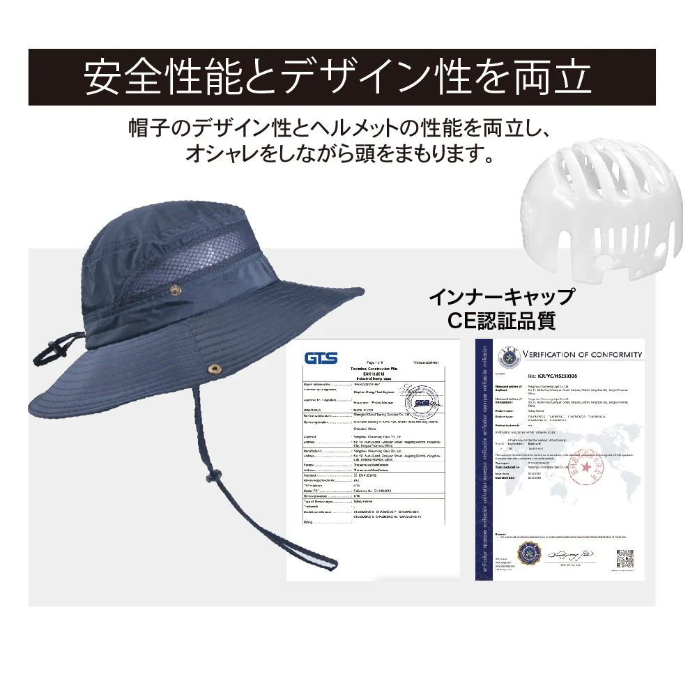 ★2025年最新版 CE認証済み！男女兼用★【モスグリーン】 ハット型 自転車ヘルメット 工事用 調節可能 保護帽子 帽子型ハット ヘルメット 防災ヘルメット 安全ヘルメット 頭部保護帽 軽量ヘルメット 簡易 作業用 自転車ヘルメット55cm ヘルメット バイク かわいい 軽量