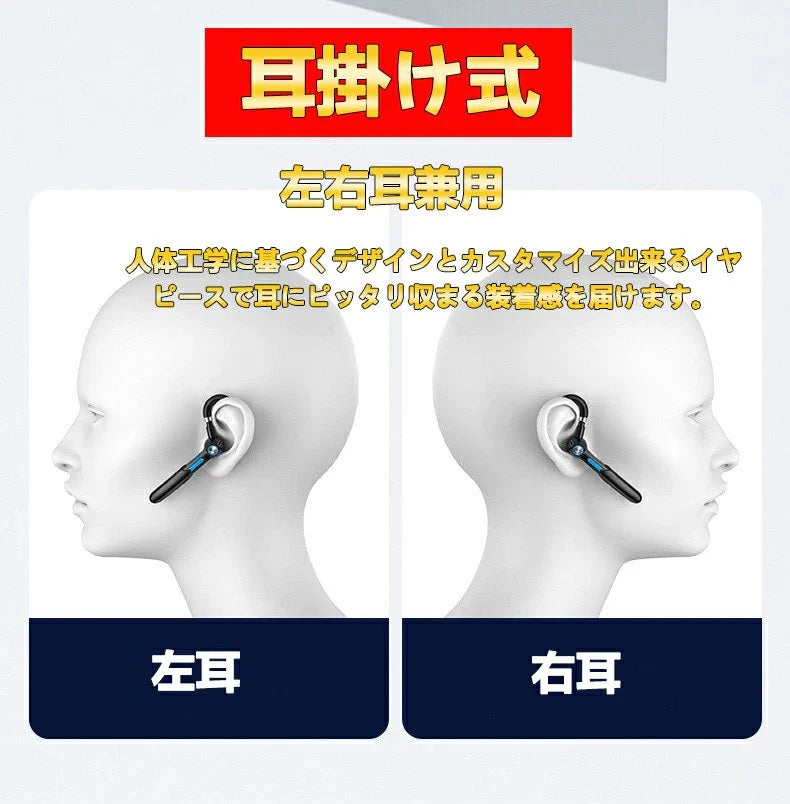 ブルートゥースイヤホン 昇級版 ワイヤレスイヤホン IRI&ミュート機能 マイク内蔵 ハンズフリー通話可 タッチセンサーボタン マルチポイント支持 左右耳兼用 在宅勤務/テレワーク/ZOOM/スカイプ対応  w146C(ブルー)