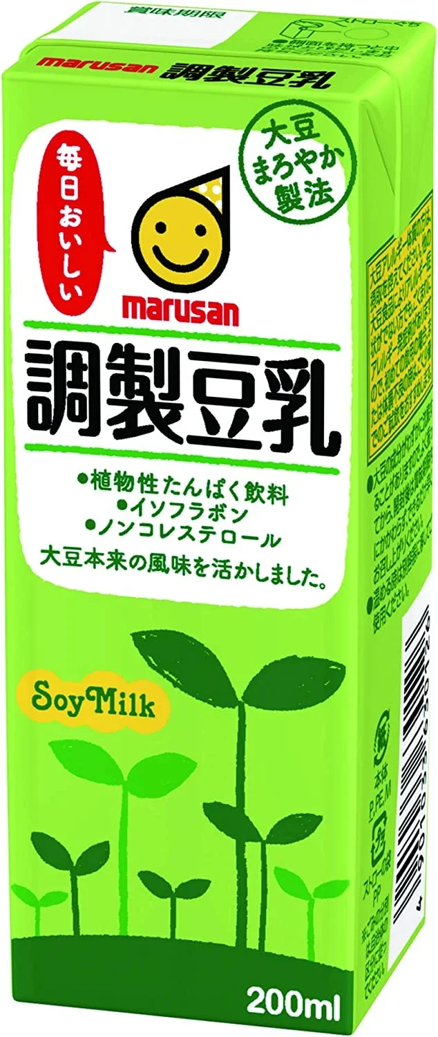 【送料無料】マルサンアイ 調製豆乳 パック 200ml×1ケース/24本