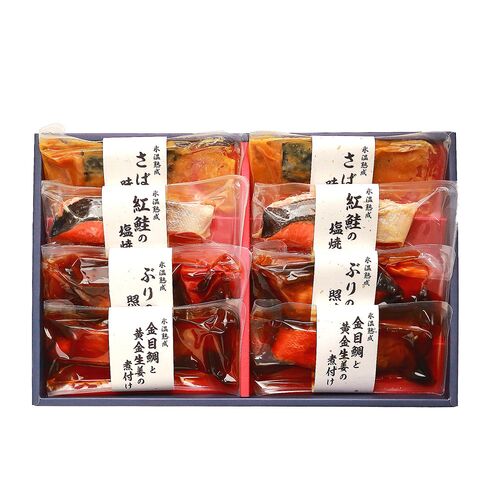 鳥取 「山陰大松」 氷温熟成　煮魚・焼魚ギフトセット8切