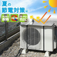 -16℃の遮熱効果！ 室外機カバー アルミ 日よけ アルミ室外機ガード2 電気代 節電 節約 省エネ 遮熱 冷房 暖房 汚れ防止