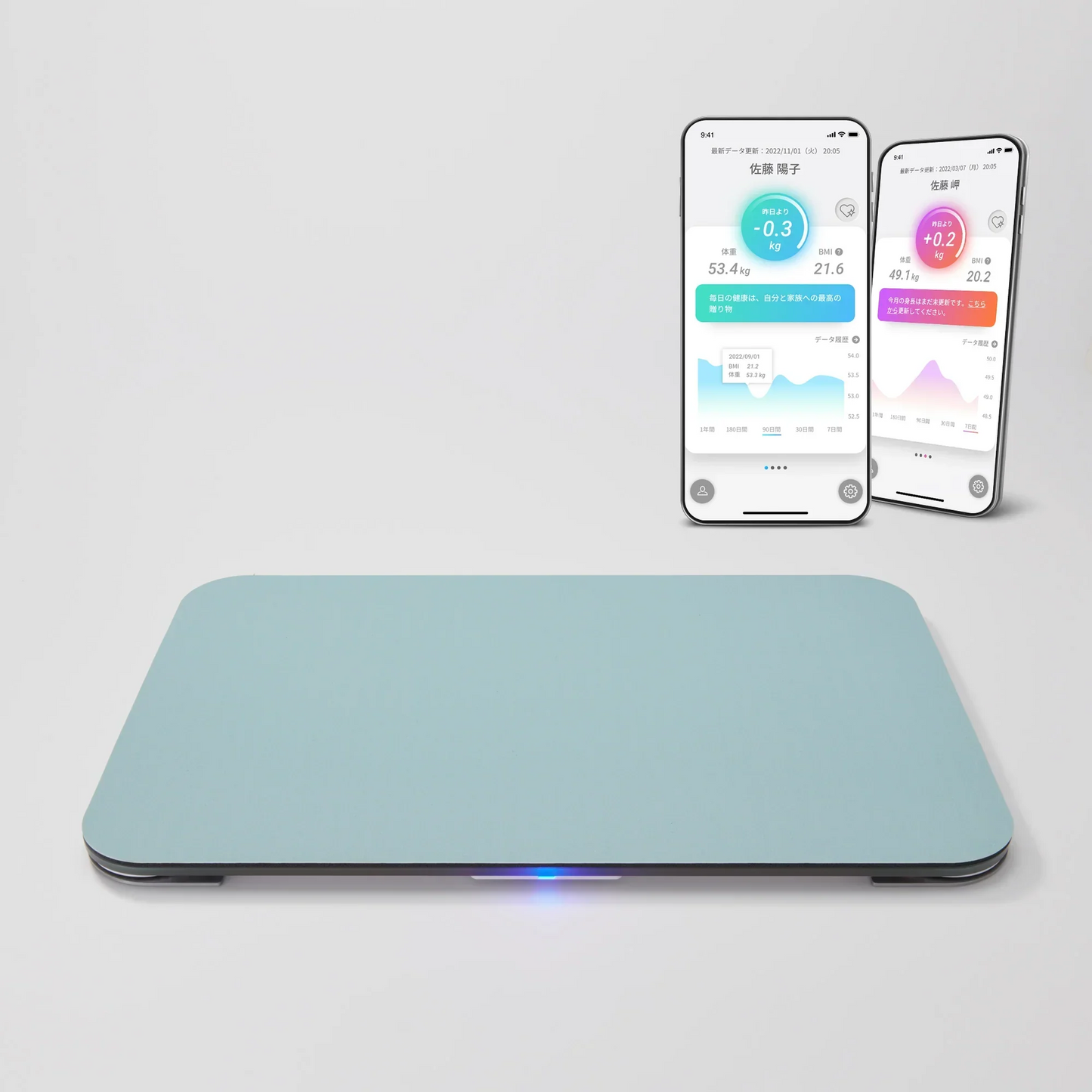 スマートバスマット　グリーン