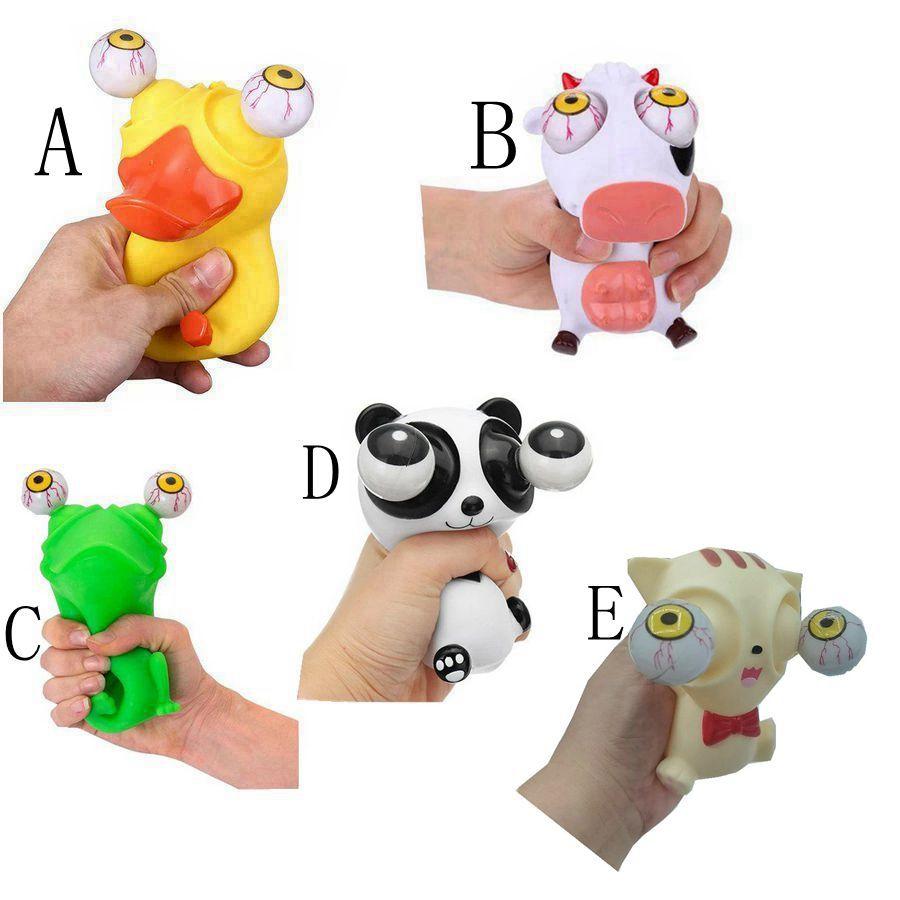 スクイーズ おもちゃ ストレス解消 柔らかい 発散 グッズ 動物 景品 かわいい おもしろ プレゼント 握るおもちゃ 手持ち無沙汰 ストレス解消 w223B(うし)