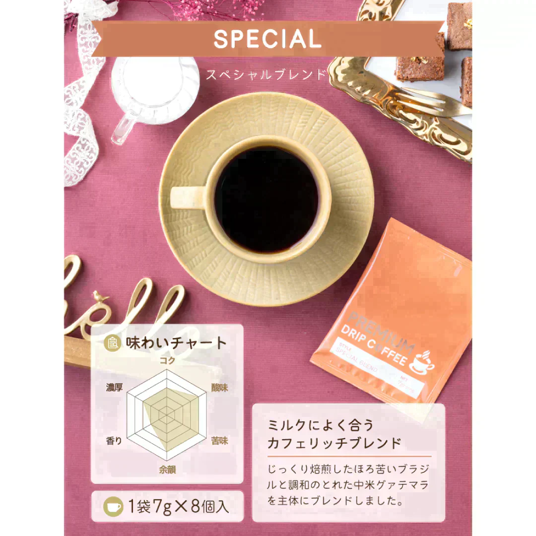 プレミアムドリップコーヒー １２０杯セット（ 珈琲 ドリップパック メガ盛り 特盛 本格タイプ）