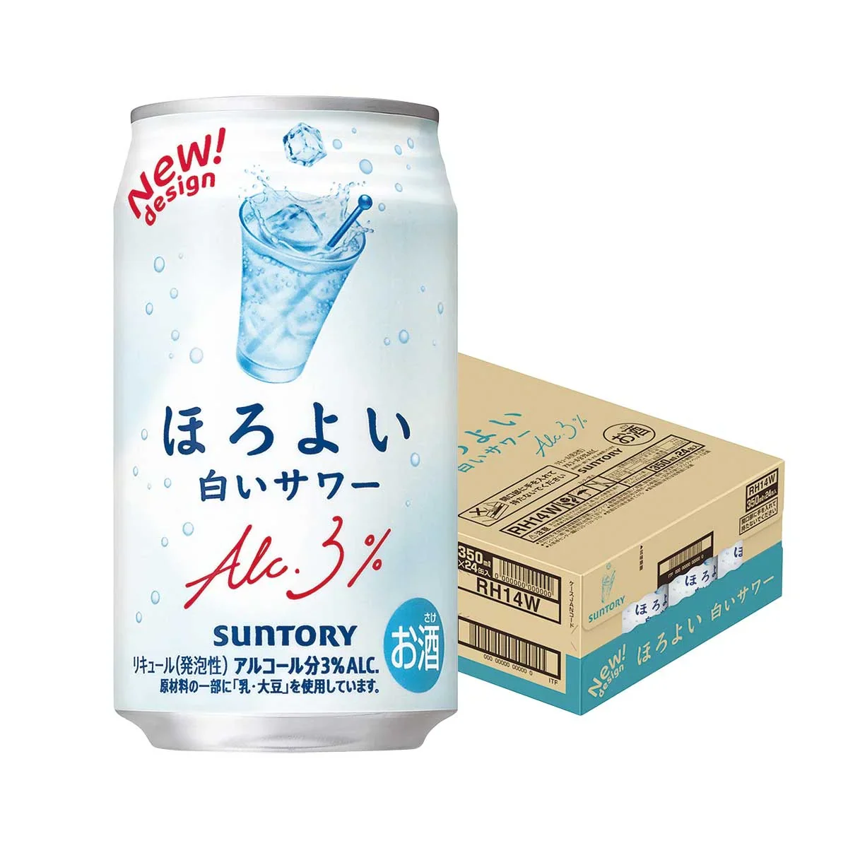 サントリー ほろよい 白いサワー 350ml×1ケース/24本【3ケースまで1個口配送可能】
