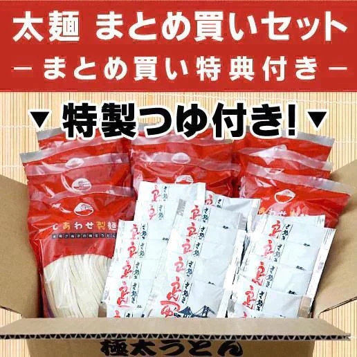 大容量 まとめ買い 3kg(300gx10袋）本場讃岐純生うどん 約30人前 製造直売 送料無料 特製つゆ付き しあわせ製麺 しあわせうどん