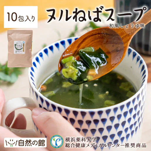 ヌルねばスープ 和風しょうゆ 10袋 送料無料