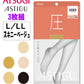 ATSUGI 新【圧】着圧ストッキング 3足組スキニーベージュL-LLサイズ