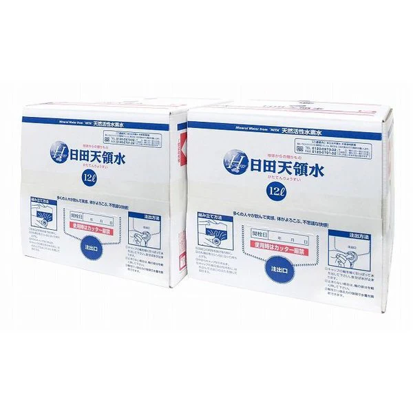 大分県名産品　飲料水　日田天領水 箱タイプ 12L×2ケース【特産品・ご当地特集】
