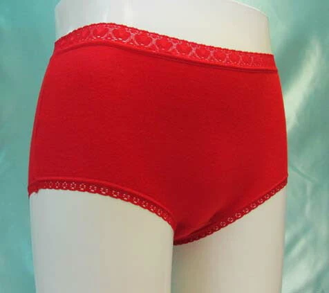 【Mサイズ】尿漏れパンツ 失禁パンツ ショーツ 女性用 レディース 安心ショーツ 吸水 おすすめ 40代 50代 60代 70代 高齢者 / 快適ショーツDX レッド