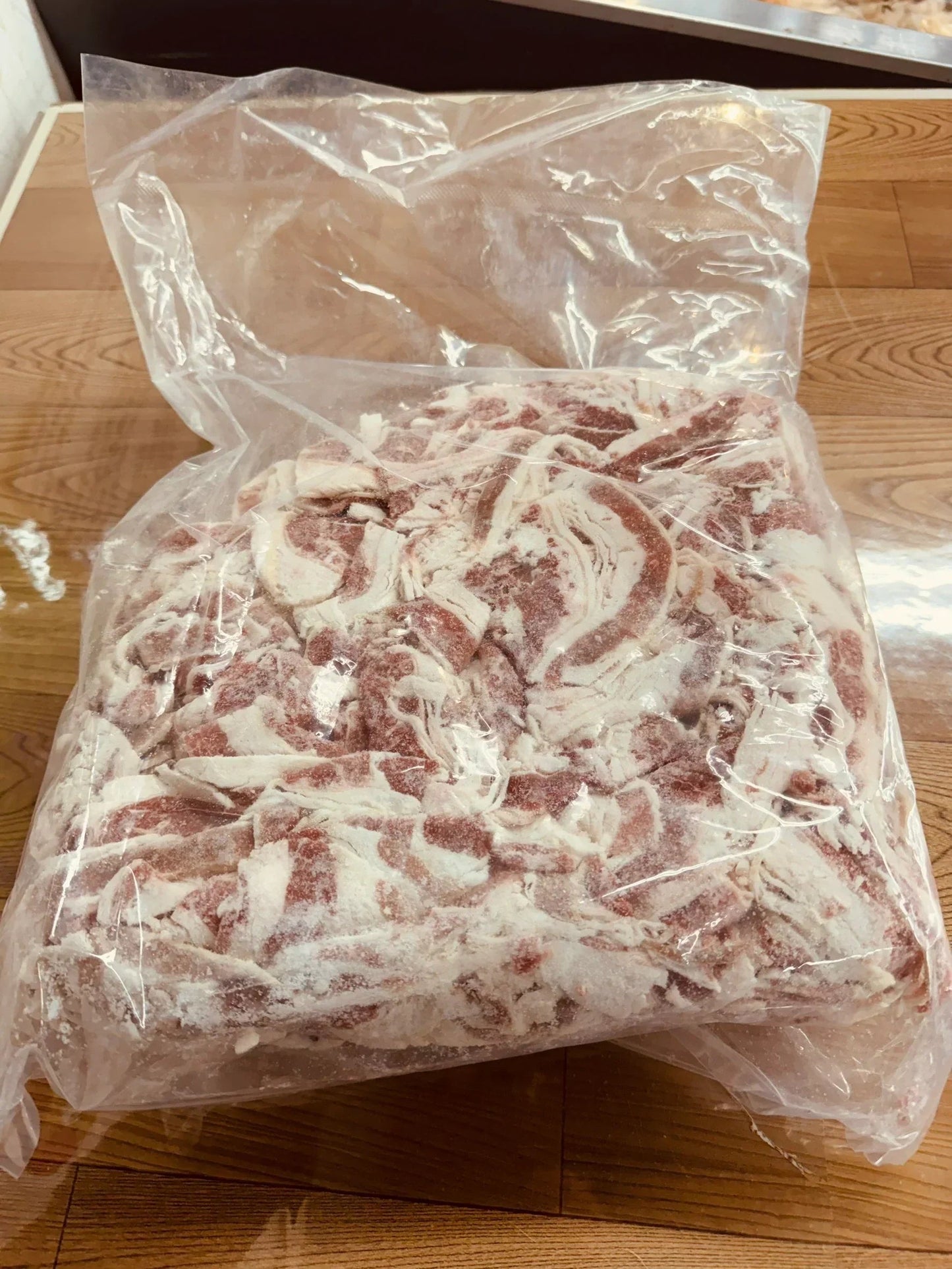 【アメリカ産】牛バラスライス（2mm）合計4kg（2kg×2パック）
