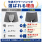 【紺 LLサイズ】軽失禁パンツ 尿漏れパンツ 男性用 ボクサーパンツ 軽失禁 失禁パンツ トランクス ちょい漏れ 前開き メンズ 長時間の移動 旅行 お出かけ 介護 ネイビー グレー M/L/LL