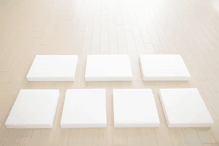 GGUMBI ベビーサークル Clean World Star クリーン サークルマット プレイマット バンパーベッド プレイヤード 厚手 フロアマット クッションマット ソファ イス 椅子 赤ちゃん 寝室 安全対策 騒音対策 セーフティグッズ 防音 防水 抗菌 ノンホルムアルデヒド 床暖房対応 クリーンワールドスター グンビ