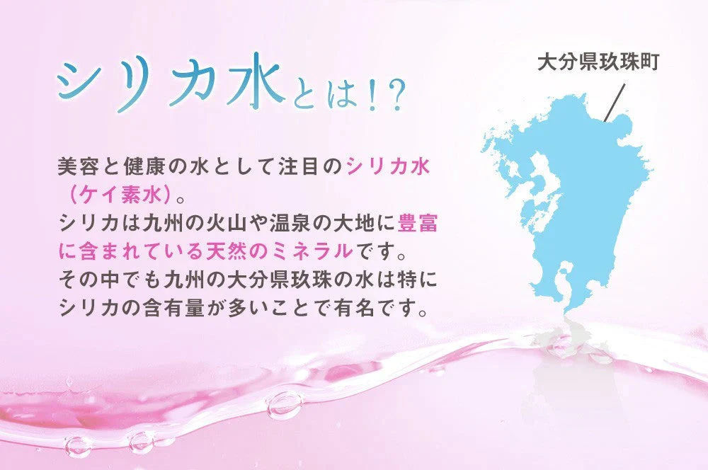 【ブラックフライデー目玉】シリカ水 525ml 40本 シリカウォーター 天然水 天然シリカ ミネラルウォーター 美ウォーター ケイ素水 水 軟水 レジーナ 国産 大分県産