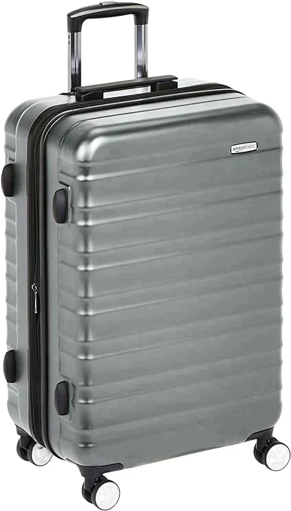 Amazonベーシック 訳あり スーツケース 69L プレミアムハード TSAロック内蔵 26インチ(68センチ) グレー