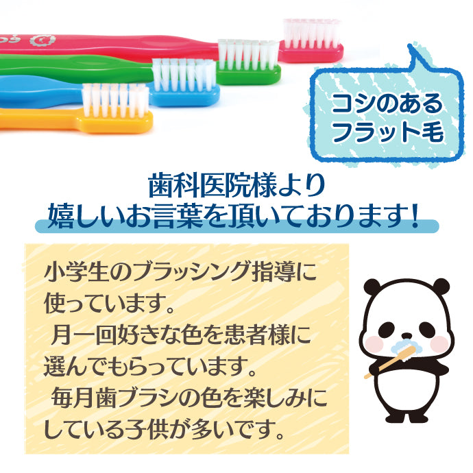 子供用 歯ブラシ「リセラ エコル」Sやわらかめ10本とすみっコぐらし シールコレクション5 当  1束(22袋入)のセット【Ciメディカル 歯ブラシ】【メール便送料無料】