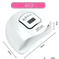 【9月中旬入荷予定】UV LED ネイルライト 150w ネイルドライヤー ジェル プロ仕様　おうちサロン 爪 マニキュア