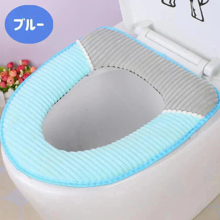 【パープル】【予約商品・発送時期は商品説明に記載】便座カバー 便座シート トイレ トイレカバー シートカバー 便座 カバー シート 厚手 トイレマット おしゃれ ふわふわ ずれない トイレ 洗浄暖房型 洗浄暖房用 o型 u型 貼る 洗える トイレ用品 トイレグッズ 送料無料 ギフト プレゼント