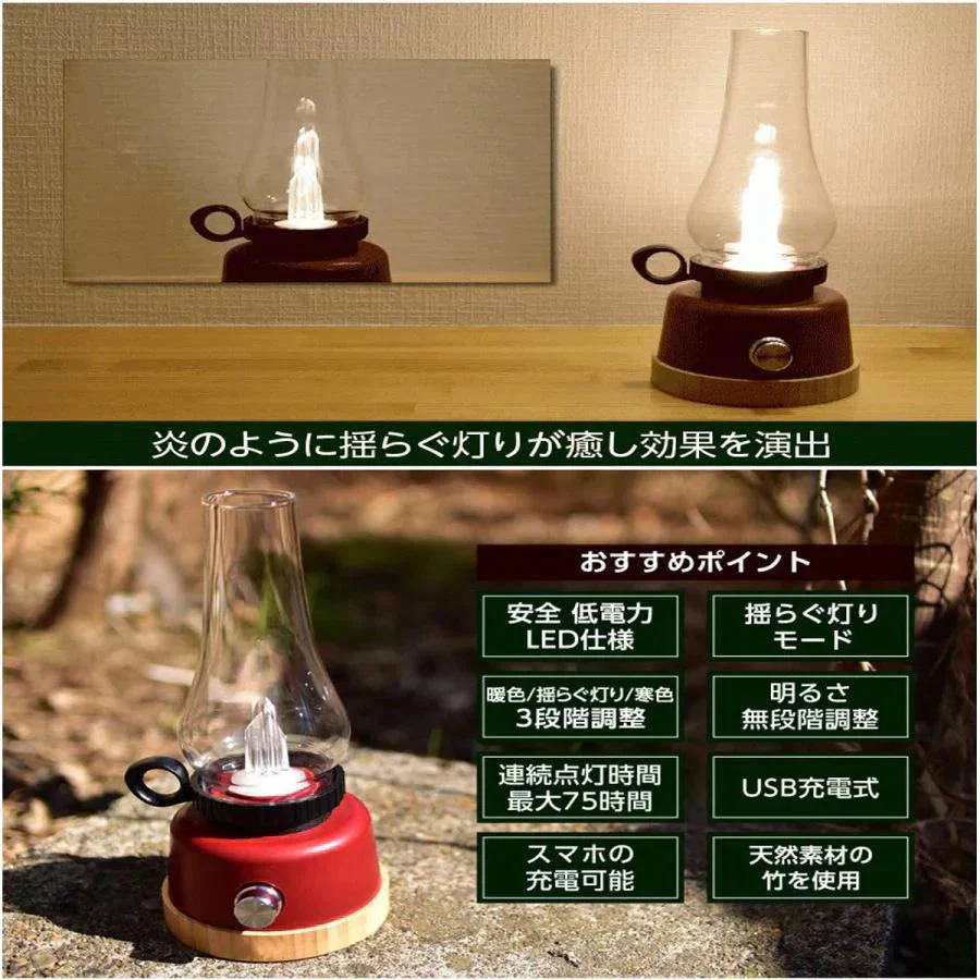 LEDランプ　ランプ　キャップ　LEDランタン　3段階調光　パーティーパブの装飾 ギフト　照明　誕生日、パーティー、お祭り w205B(ブラック)