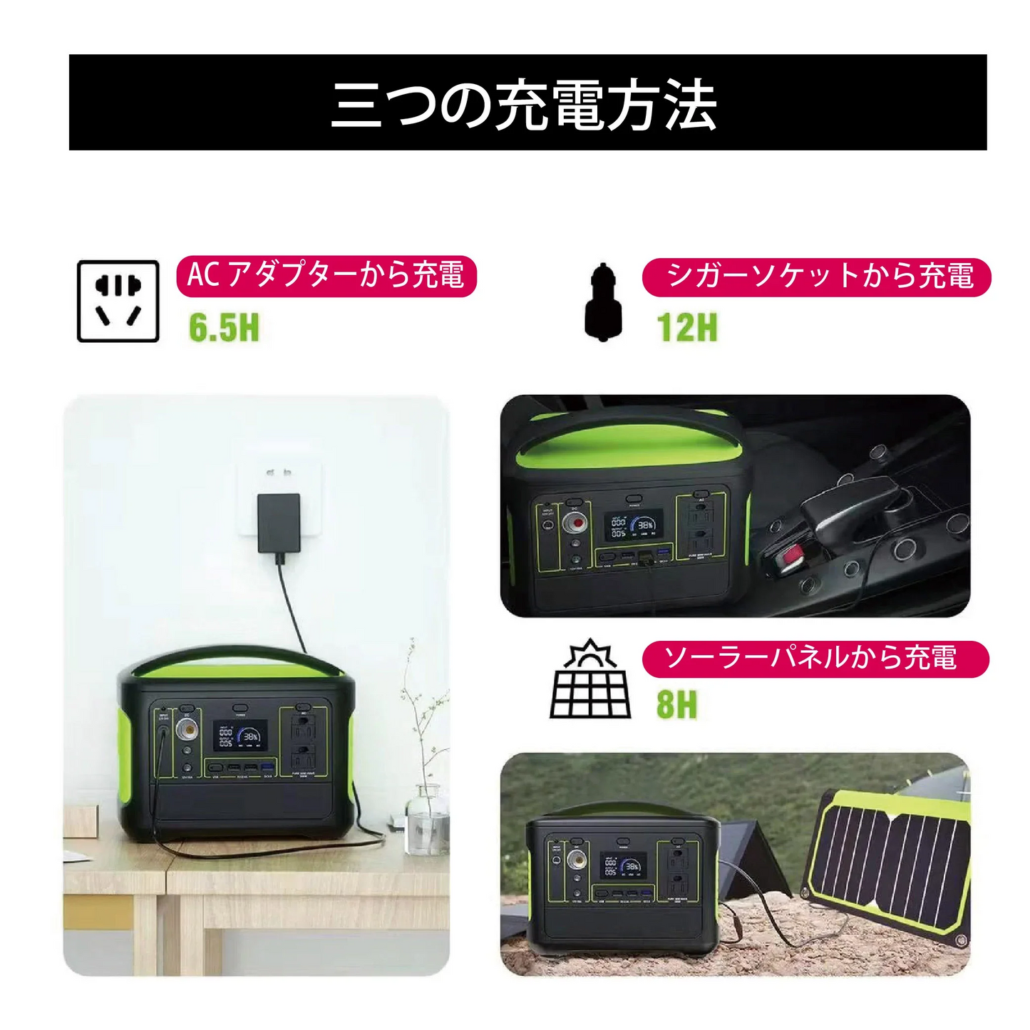 M-WORKS ポータブル電源 150000mAh MW-PP540