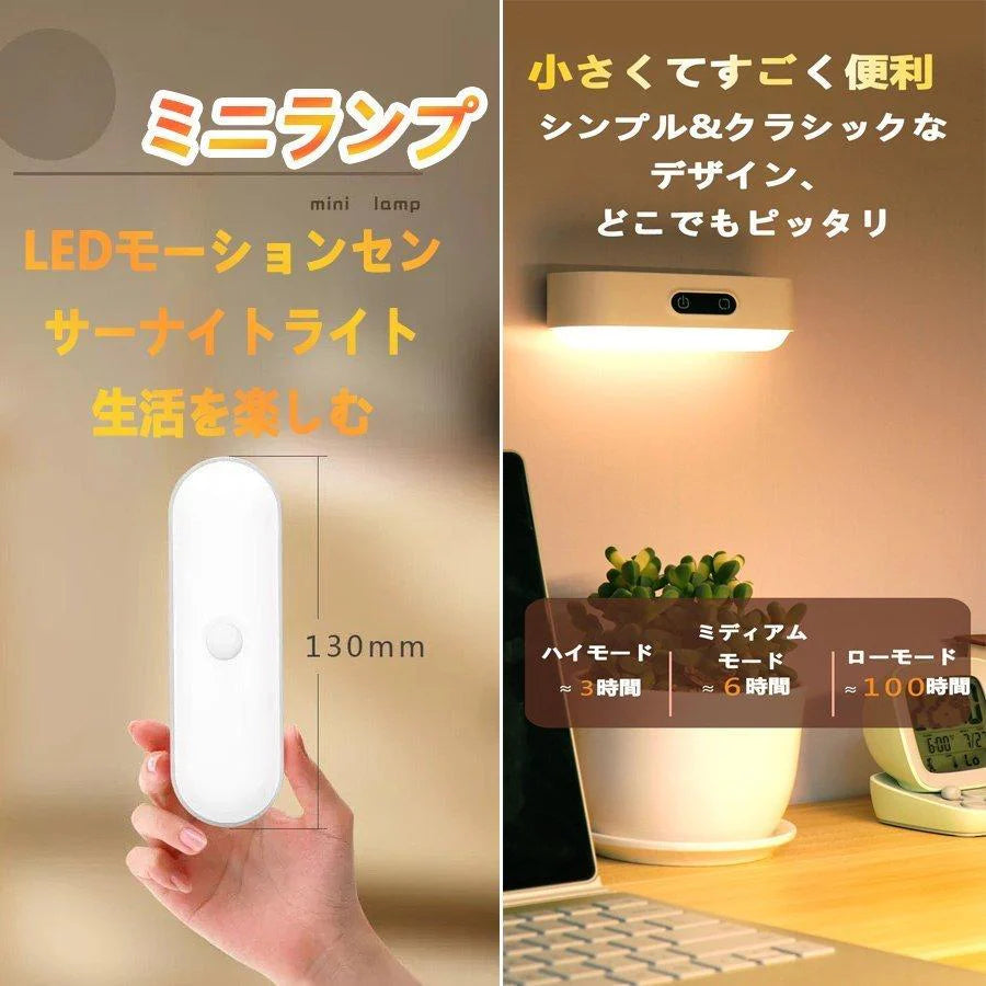 即納 デスクライト LED 充電式 マグネット付き 読書灯 卓上 ナイト 明るさ調整可能 色温度を変えること可能 ワードロップ 寝室 廊下 玄関 押し入れ(w175A)2000毫安