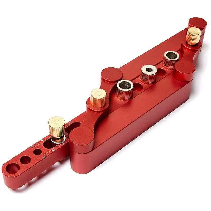 ドリル ガイド 穴あけ 木工用 ダボ穴治具 垂直 木工用セルフセンタリング 掘削 ドリルロケータ アルミ合金 高硬度 高強度 耐摩耗性と耐久性に優れています