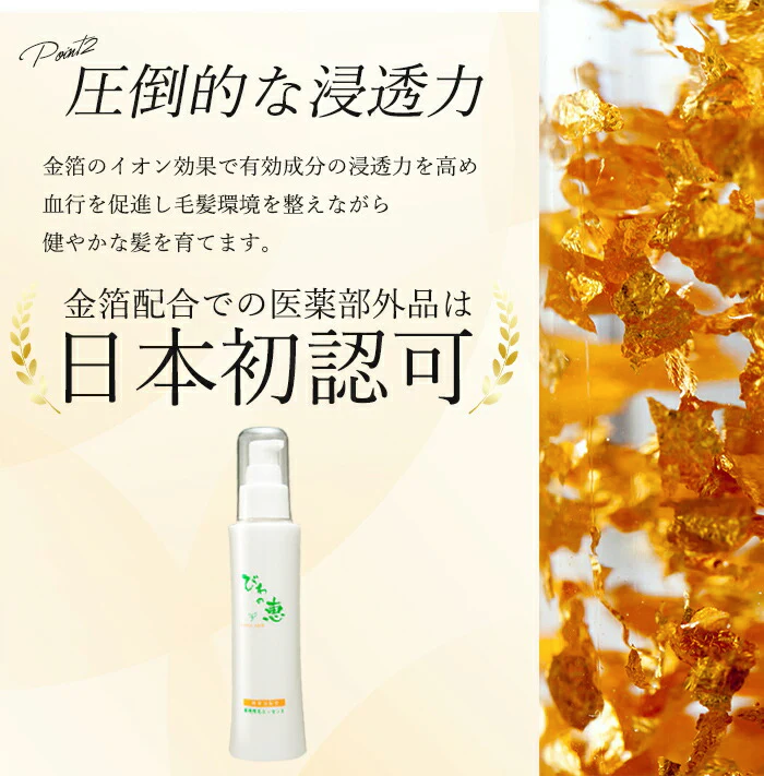 有効成分配合 育毛剤 育毛エッセンス 発毛剤 発毛促進 医薬部外品 フケ 薄毛 脱毛症 抜け毛対策 ヘアケア 増毛 ボリュームアップ 日本製 国産 / 薬用 育毛 びわの恵み 医薬部外品