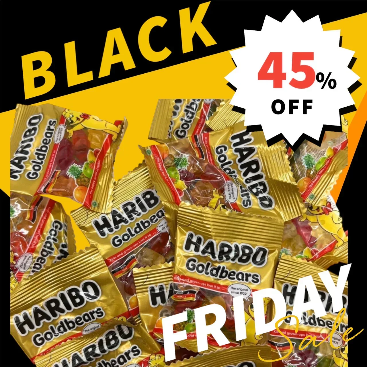 ハリボー HARIBO ゴールドベア グミ お試し 10g×30袋 (食品ハリボー30)スイーツ お菓子 ※