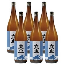 【送料無料】【富山の地酒】立山 本醸造 1.8L瓶（1800ml）×6本