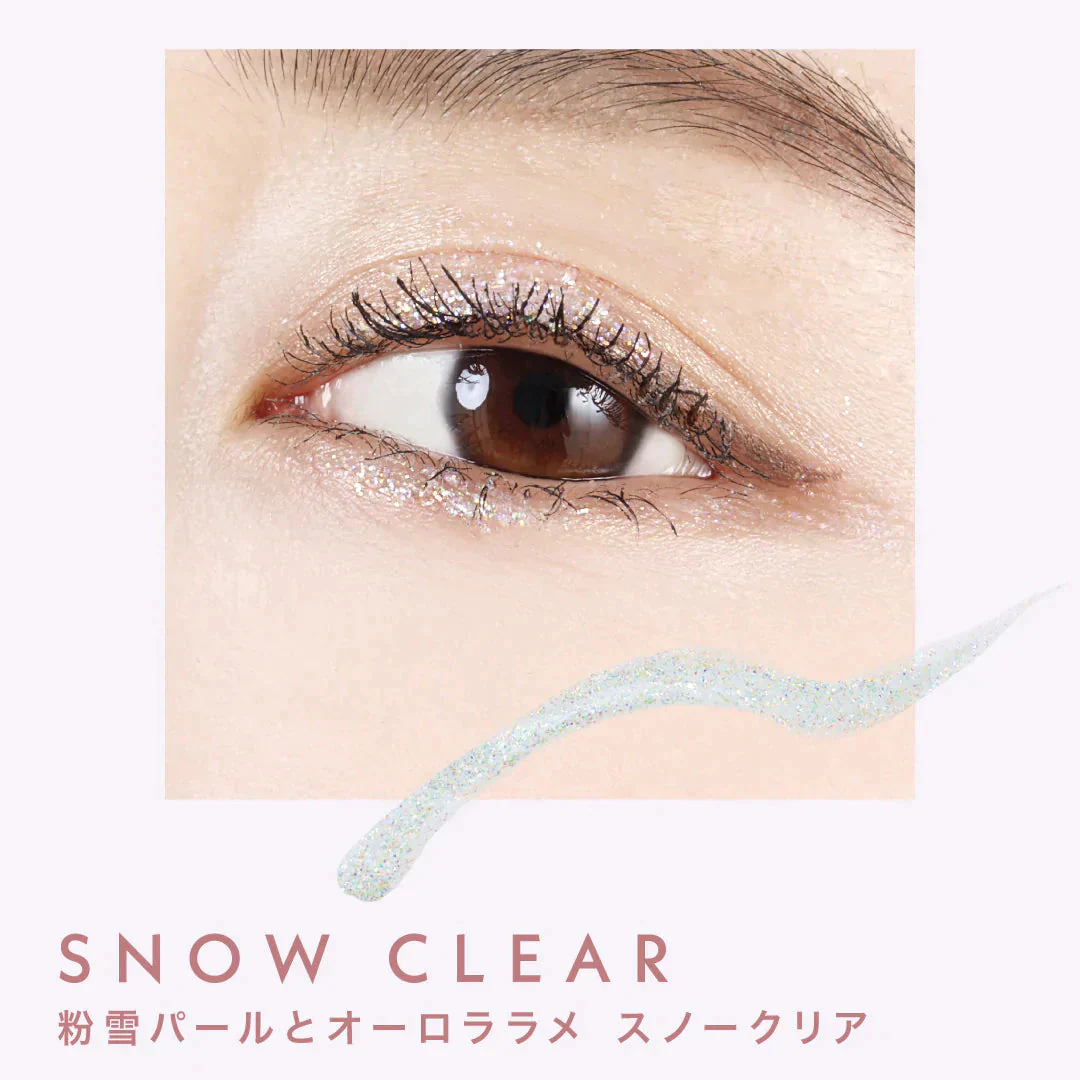 【PHOEBE BEAUTY UP マルチグリッター スノークリア 4g】グリッター ラメ ラメグリッター アイメイク メイクアップ フィービー 日本製