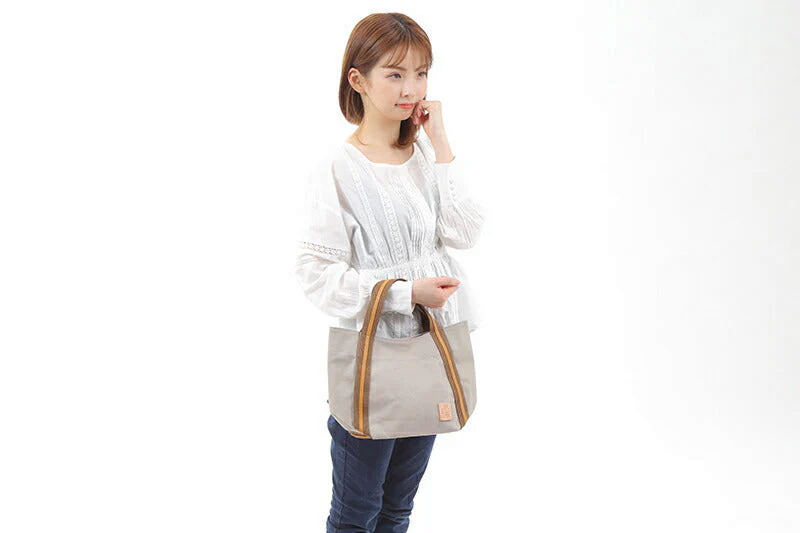 【レンガ】シンプルだけど、特別。 倉敷帆布 トートバッグ ミニ 小さめ レディース 通勤 おしゃれ ランチバッグ 30代 40代 50代 上品 きれいめ