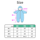 【100サイズxサンカクボーダーブルー】レインコート キッズ プレイウェア 80cm 90cm 100cm レインロンパース 長袖 幼児 子供用 撥水 子供 子ども こども 1歳 2歳 3歳 砂場着 遊び着  雨 上下 つなぎ 前開き 前身ファスナー レインパーカー 女の子 男の子 ロンパース フード 登園 保育園 幼稚園 送料無料